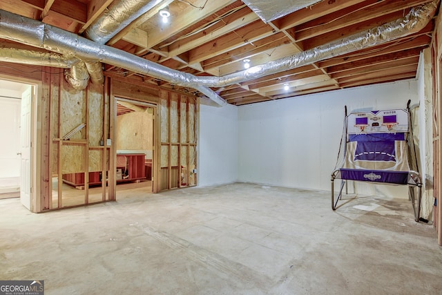 351 Weldon Rd, Palmetto, GA 30268 - view of unfinished basement