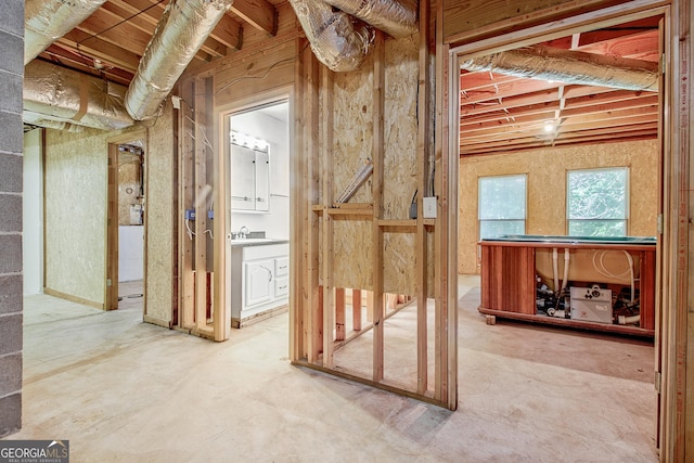 351 Weldon Rd, Palmetto, GA 30268 - misc room with concrete flooring
