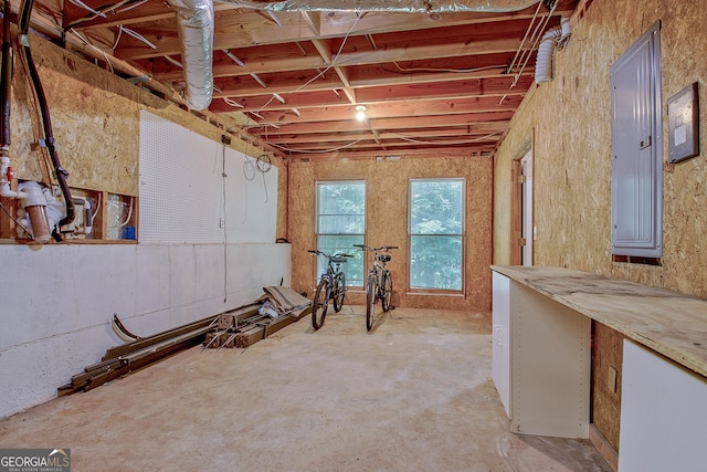 351 Weldon Rd, Palmetto, GA 30268 - below grade area with electric panel