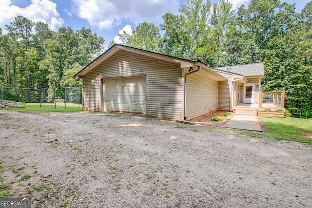 351 Weldon Rd, Palmetto, GA 30268 - view of front of home with view of wooded area