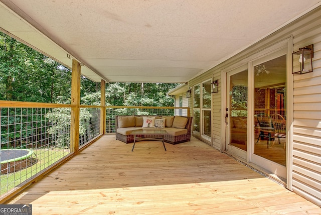 351 Weldon Rd, Palmetto, GA 30268 - wooden terrace featuring an outdoor hangout area