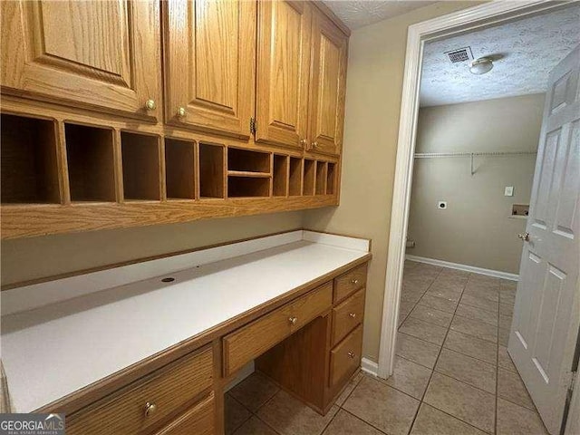 4189 Duncan Ives Dr, Buford, GA 30519 - unfurnished office with light tile patterned flooring and a textured ceiling