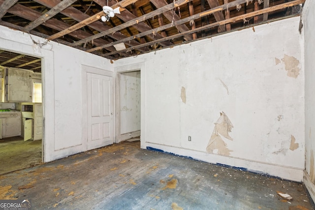 1494 Jeffersonville Rd, Macon, GA 31217 - view of basement