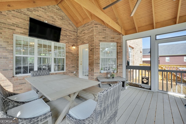 106 Big Cotton Trl, Mcdonough, GA 30252 - view of sunroom / solarium