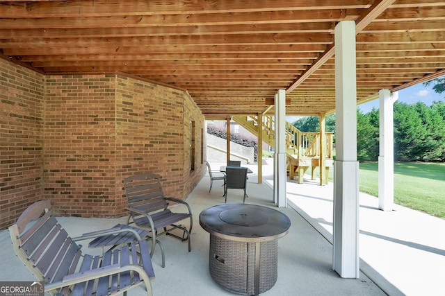 106 Big Cotton Trl, Mcdonough, GA 30252 - view of patio