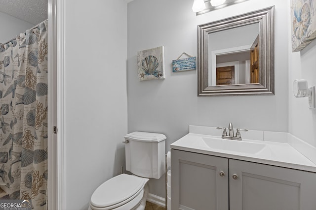 2421 Pittman Cir, Cumming, GA 30040 - full bath featuring vanity and curtained shower