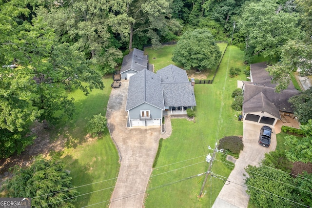 2421 Pittman Cir, Cumming, GA 30040 - aerial view of property and surrounding area