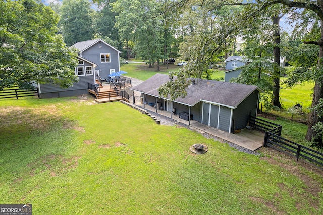 2421 Pittman Cir, Cumming, GA 30040 - aerial view of property and surrounding area