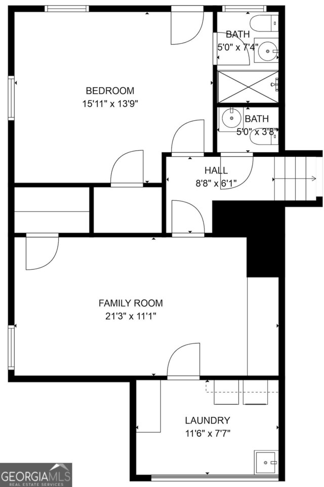2421 Pittman Cir, Cumming, GA 30040 - view of room layout