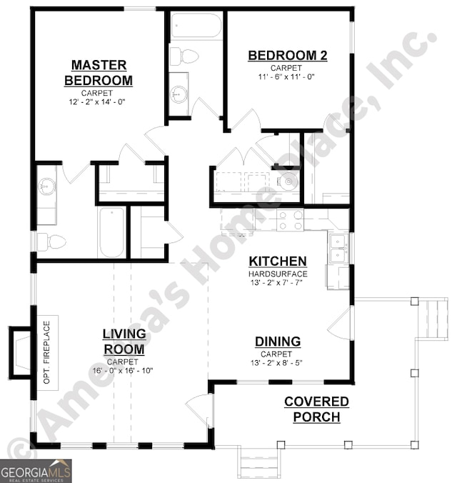 0 Nocona Trl, Ellijay, GA 30536 - view of home floor plan