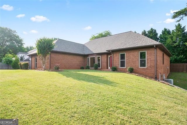 300 Saddle Creek Ln, Roswell, GA 30076 - ranch-style home with brick siding and a shingled roof
