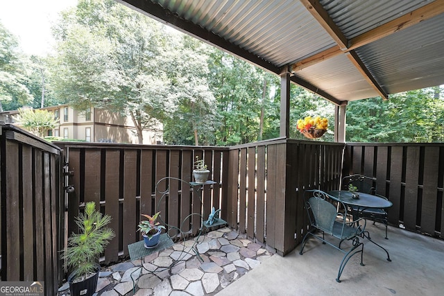 3907 Cedar Cir, Tucker, GA 30084 - view of patio / terrace