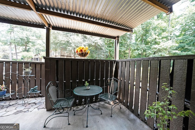 3907 Cedar Cir, Tucker, GA 30084 - view of patio