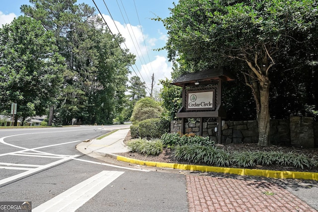 3907 Cedar Cir, Tucker, GA 30084 - view of asphalt street featuring curbs