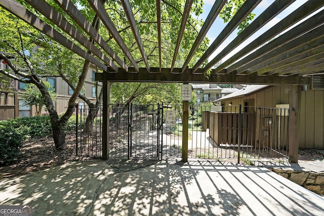 3907 Cedar Cir, Tucker, GA 30084 - wooden deck featuring a gate