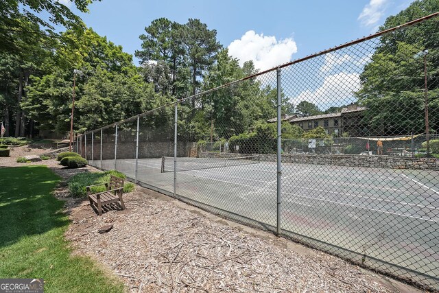 3907 Cedar Cir, Tucker, GA 30084 - view of tennis court