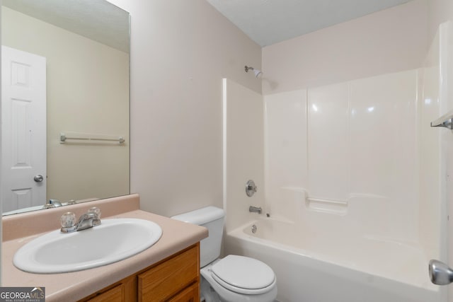 120 Bramble Bush Trl, Covington, GA 30014 - bathroom with vanity and washtub / shower combination
