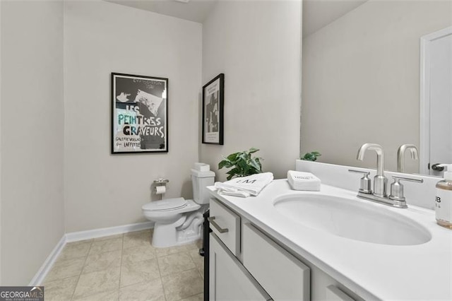 402 Nix Ln, Lawrenceville, GA 30046 - bathroom with vanity and toilet