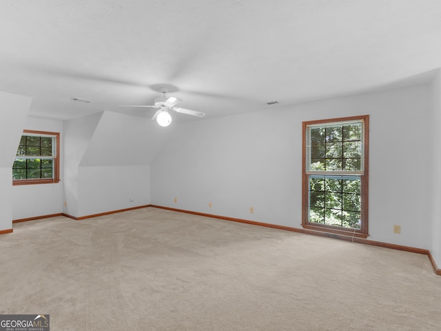 25 Ridgeview Dr, Jonesboro, GA 30236 - additional living space with carpet floors and a ceiling fan