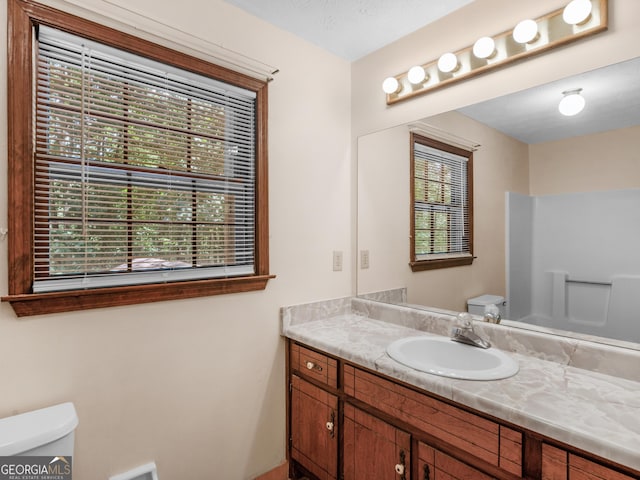 25 Ridgeview Dr, Jonesboro, GA 30236 - bathroom with plenty of natural light and vanity