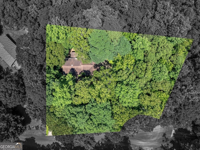 25 Ridgeview Dr, Jonesboro, GA 30236 - aerial overview of property's location featuring property boundaries highlighted