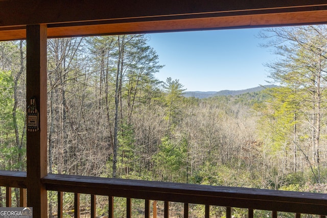 444 Miners Mountain Rd, Sautee Nacoochee, GA 30571 - view of mountain backdrop featuring a forest