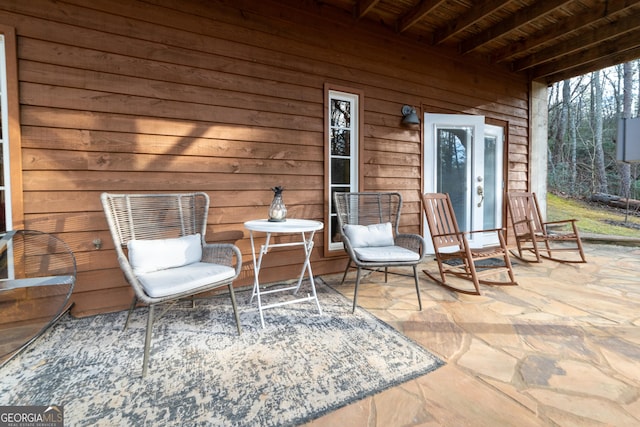 444 Miners Mountain Rd, Sautee Nacoochee, GA 30571 - view of patio / terrace
