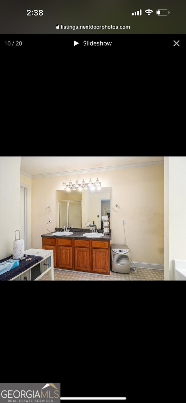 3514 Blackberry, Conyers, GA 30094 - kitchen with a sink and brown cabinetry