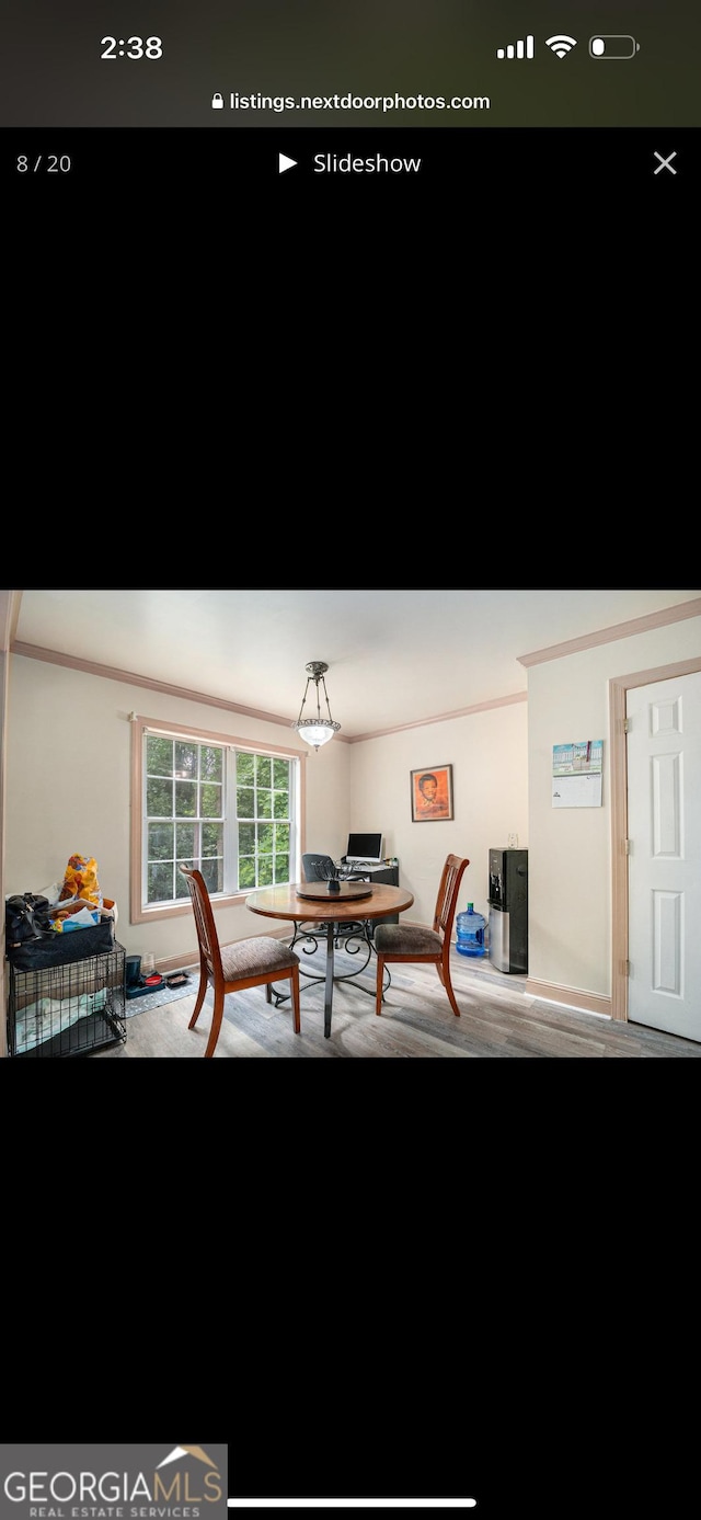 3514 Blackberry, Conyers, GA 30094 - office featuring wood finished floors