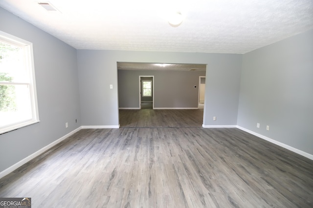 92 Priscilla Dr, Lagrange, GA 30241 - empty room featuring wood finished floors and a textured ceiling