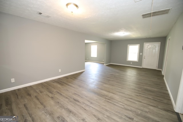 92 Priscilla Dr, Lagrange, GA 30241 - spare room with attic access, wood finished floors, and a textured ceiling