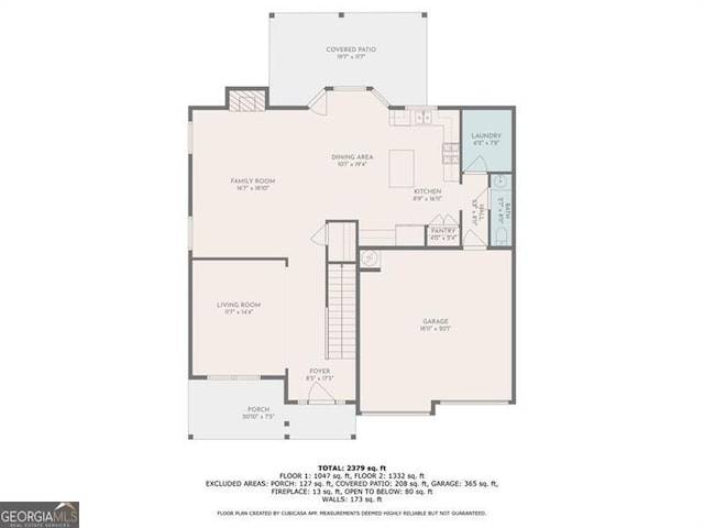 219 Sleepy Way, Canton, GA 30114 - view of property floor plan