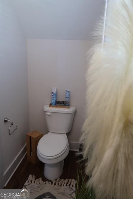 11096 Cornerstone Way, Hampton, GA 30228 - bathroom featuring toilet and wood finished floors