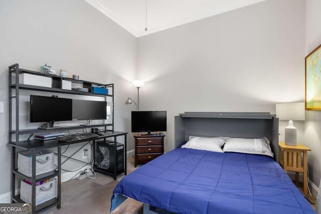 1903 Anjaco Rd NW Unit 5, Atlanta, GA 30309 - bedroom with crown molding and carpet