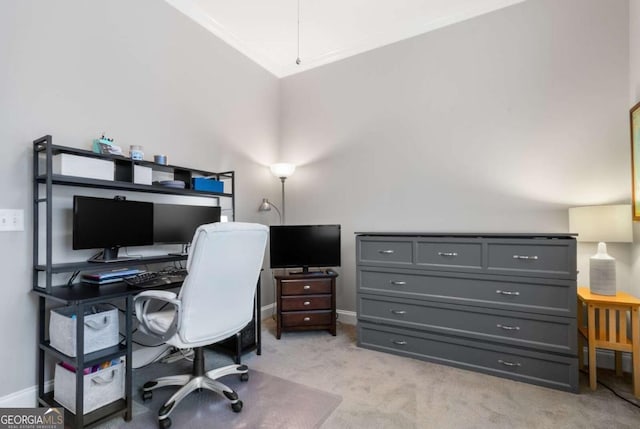 1903 Anjaco Rd NW Unit 5, Atlanta, GA 30309 - office space with light colored carpet and ornamental molding