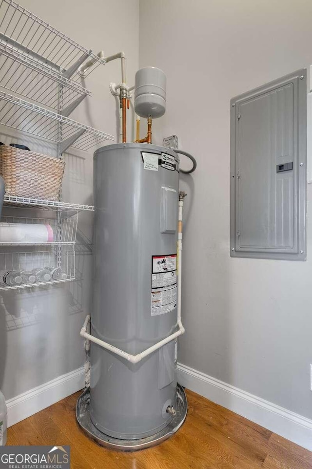1903 Anjaco Rd NW Unit 5, Atlanta, GA 30309 - utilities with water heater and electric panel