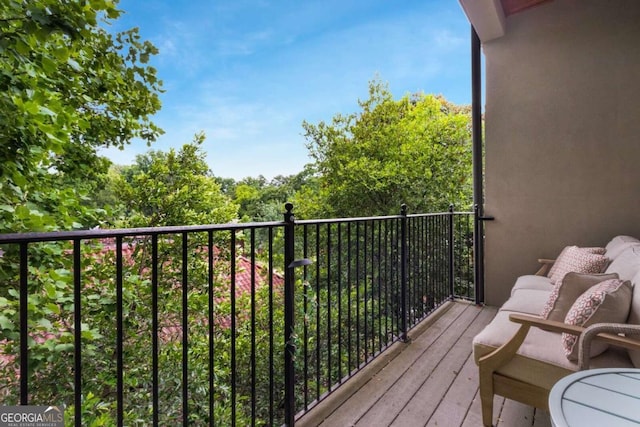 1903 Anjaco Rd NW Unit 5, Atlanta, GA 30309 - view of balcony