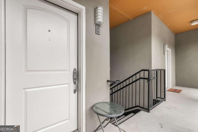1903 Anjaco Rd NW Unit 5, Atlanta, GA 30309 - entrance to property with stucco siding