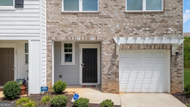 161 Swindon Dr, Mcdonough, GA 30253 - property entrance with brick siding