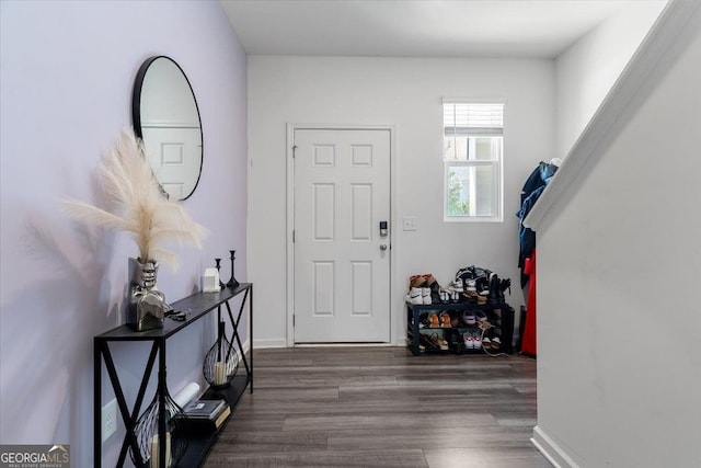 161 Swindon Dr, Mcdonough, GA 30253 - entryway with wood finished floors