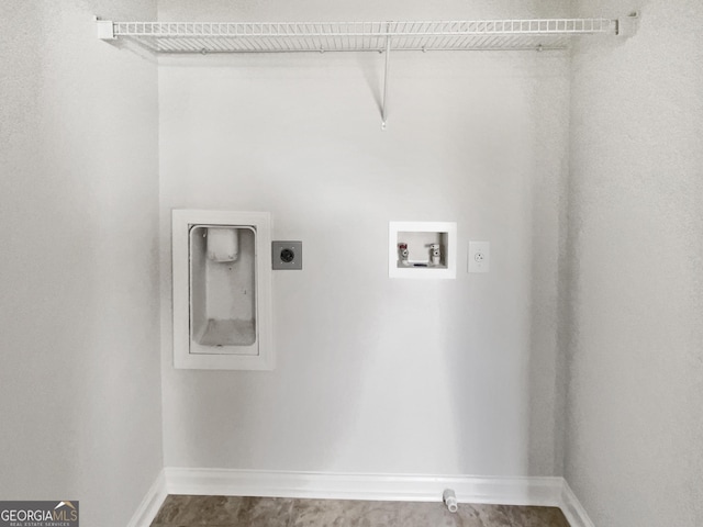 2438 Suwanee Pointe Dr, Lawrenceville, GA 30043 - laundry area with electric dryer hookup and hookup for a washing machine