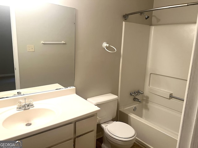 4263 Southvale Dr, Decatur, GA 30034 - bathroom featuring vanity and bathtub / shower combination