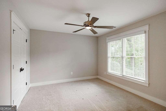 175 Pinecrest Ct, Athens, GA 30605 - empty room with carpet floors and ceiling fan