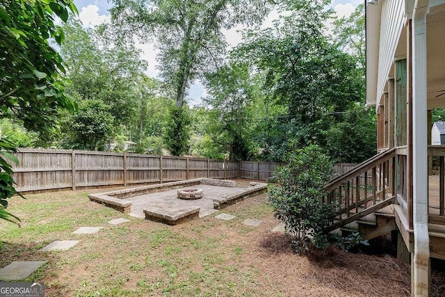 175 Pinecrest Ct, Athens, GA 30605 - view of fenced backyard