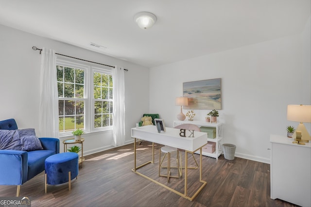 100 Castlebrook Chase, Tyrone, GA 30290 - office featuring wood finished floors and baseboards