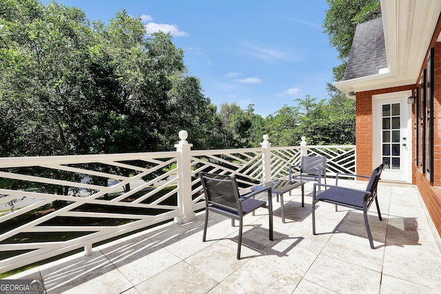 100 Castlebrook Chase, Tyrone, GA 30290 - view of patio / terrace