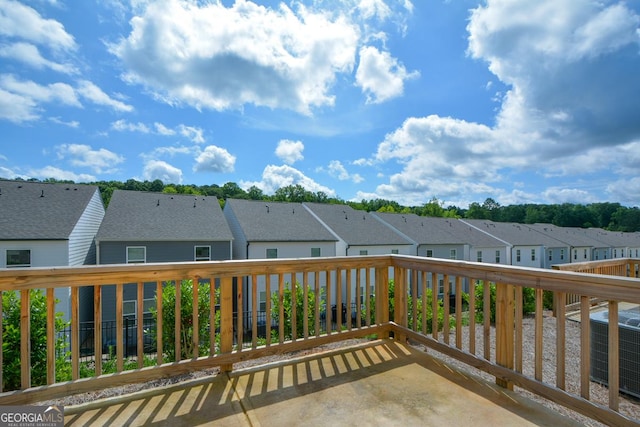 428 Whitetail Cir, Canton, GA 30115 - balcony with a residential view