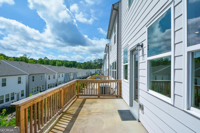 428 Whitetail Cir, Canton, GA 30115 - balcony with a residential view