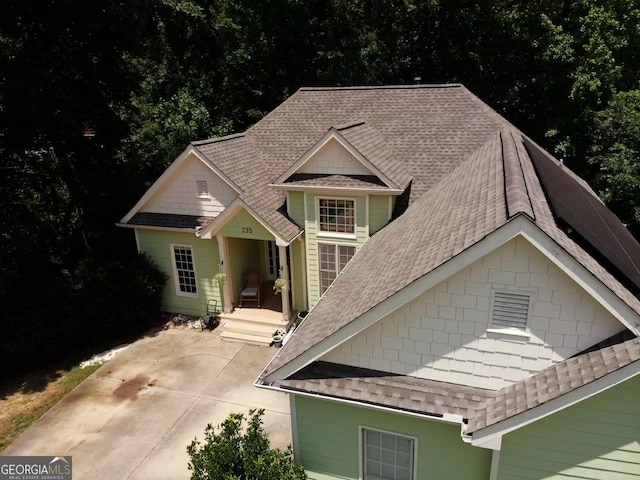 235 Pirkle Ct, Cumming, GA 30040 - view of front of house featuring a shingled roof