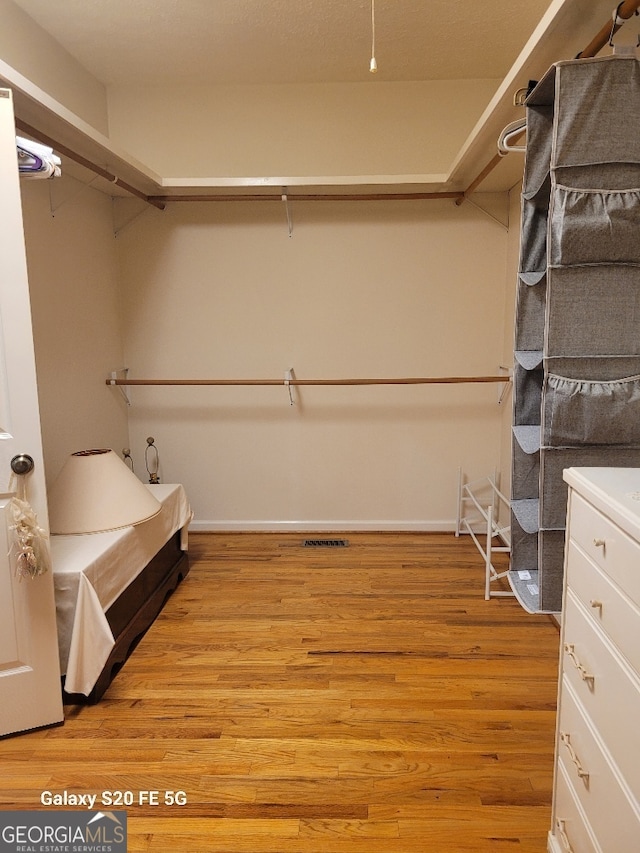 1904 S State Line Rd, Lagrange, GA 30240 - walk in closet with light wood-type flooring
